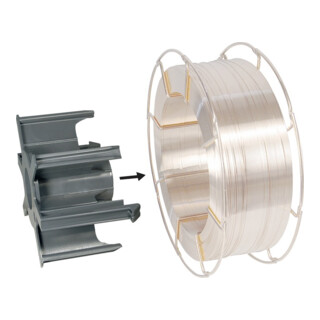 Adaptateur pour bobines en panier B-300 standard plastique