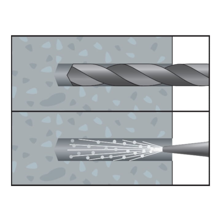 Adaptateur pour foret Ø6 SDS plus du kit "drill@fix" CELO
