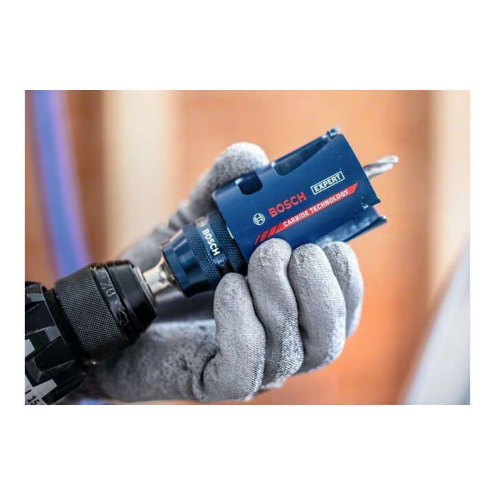 Adaptateur Power Change Plus Bosch Expert, 11 mm, mèche TCT, 8,5 x 105 mm