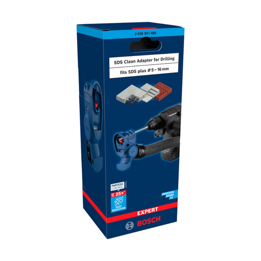 Adaptateur SDS Clean Bosch EXPERT pour le perçage
