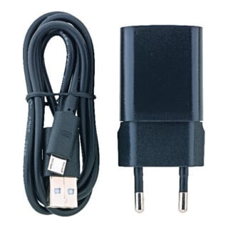 Adapter 5V 1A USB mit Micro USB Ladekabel