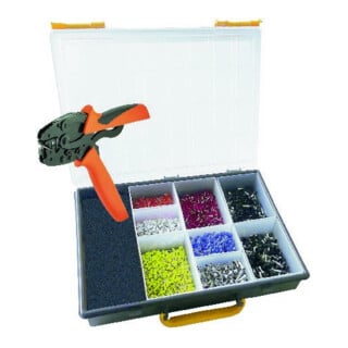 Aderendhülsensortiment 4501-tlg.0,50-6,0mm² Raaco-Box WEIDMÜLLER