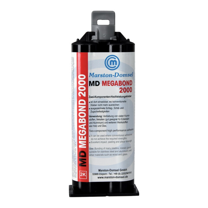 Adhésif haute performance 2K MD-Megabond 2000 25g double seringue laiteuse 25g MARSTON
