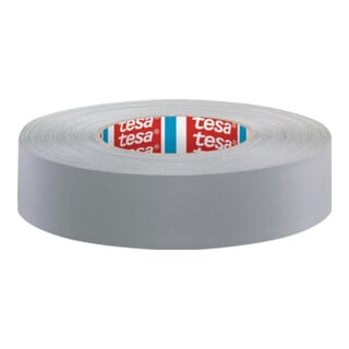 Adhésif toilé tesaband® Premium 4651 gris L. 50 m l. 19 mm Rouleau