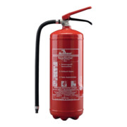 Adler Dauerdruck Pulverfeuerlöscher PDE12 12kg Brandklasse A/B/C m.Wandhalter
