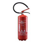 Adler Feuerlöscher PD6G 6kg Brandkl.A/B/C + Glutbrandpulver + Wandhalter
