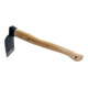 Adler Mini-bineuse avec manche en frêne huilé 450 mm, houe en acier C45-1