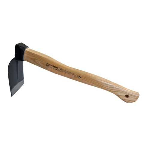 Adler Mini-bineuse avec manche en frêne huilé 450 mm, houe en acier C45