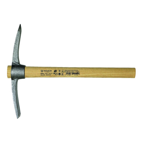 Adler Mini houe croisée 700 g avec manche