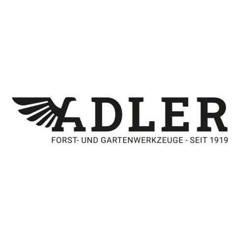 Adler Mini-Kleinhacke mit Eschenstiel geölt 450mm Hacke aus C45 Stahl