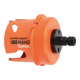 ADT Diamantwerkzeuge Scie-cloche polyvalente SuperXCut avec fraise de fraisage MXqs Adaptateur Mandrex