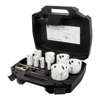 ADT Diamantwerkzeuge Set de scies-cloches BiMetall MXqs Électricien SpeedXCut M42 D19,22,27