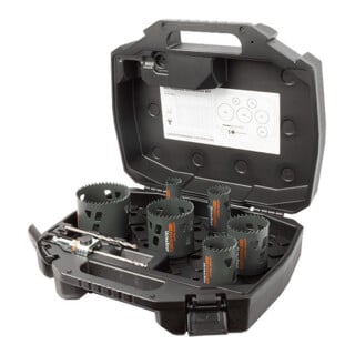 ADT Diamantwerkzeuge Set de scies-cloches MXqs Ultra Xcut D22,29,35,44,51,64,68mm