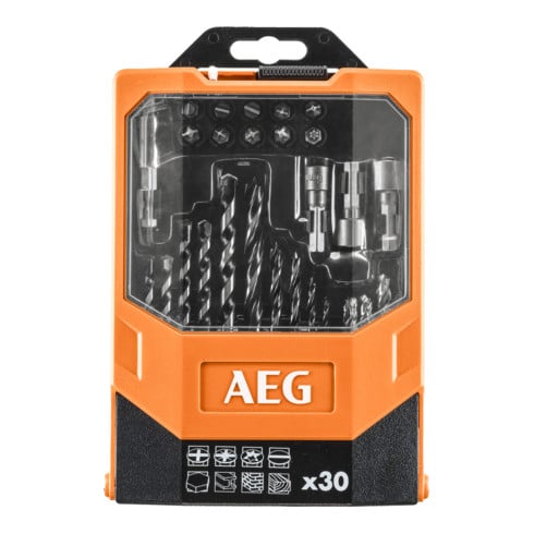 AEG 30-tlg. Multi-Set Bohren und Schrauben