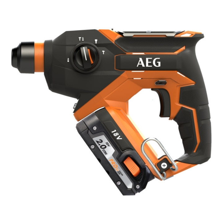 AEG accu-combihamer BBH18C LI-202C 18V incl. 2x 2,0 Ah accu en oplader in draagtas