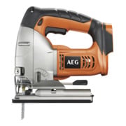 AEG Accu-decoupeerzaag BST18X-0 18V Solo-versie incl. 2 zaagbladen, spaanafzuiging, glijzool in doos