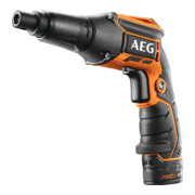 AEG Avvitatore per cartongesso a batteria BTS12CLI-202C 12V, 2x batteria 12V/2.0Ah PRO, caricatore e valigetta-1