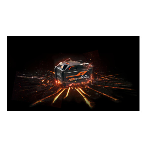 AEG Batteria 18V 9,0 Ah HD PRO Li-Ion L1890RHD