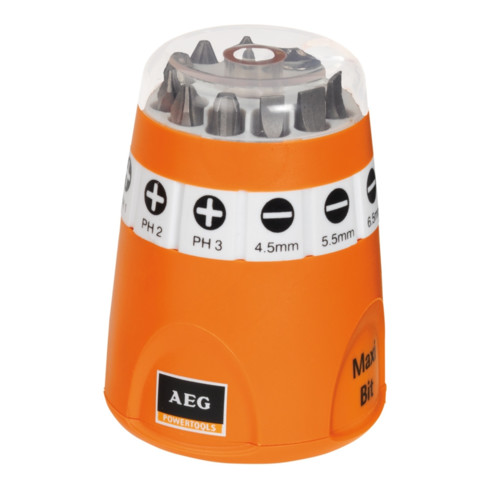 AEG Bit-Set Maxi 10-teilig, SL/PH/PZ