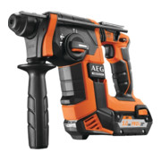 AEG Brushless accu-combihamer BBH18BL LI-502C Pro 18V incl. 2x 5,0 Ah accu en oplader in draagkoffer-1