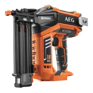 AEG Brushless Accu-spijkerpistool B18N18 18V Solo-versie met riemclip in transportkoffer