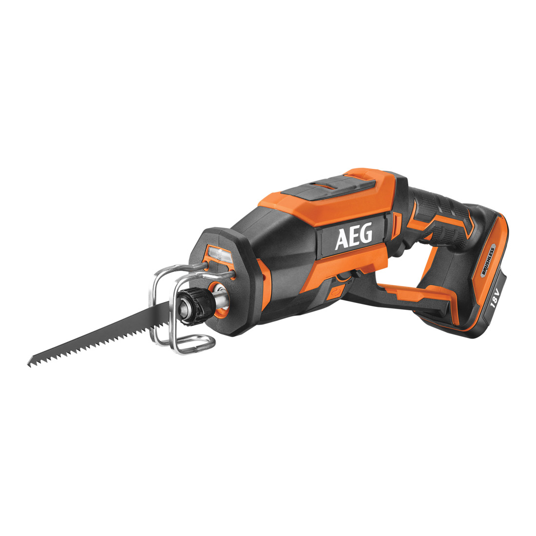 AEG Brushless Akku-Kompakt-Säbelsäge BUS18CBL-0 18V Solo-Version in Karton