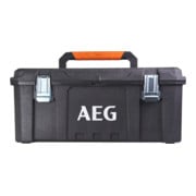 AEG Gereedschapskist 37 L inhoud, Waterdicht, Gemaakt van duurzaam PP, Metalen sluitingen,-1