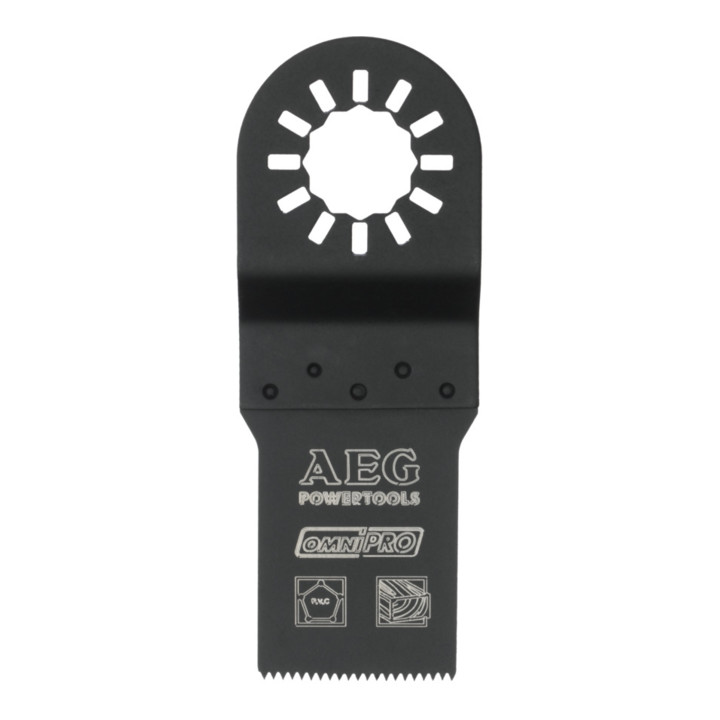 AEG invalzaagblad voor OMNI PRO universele houder, 28 mm breed