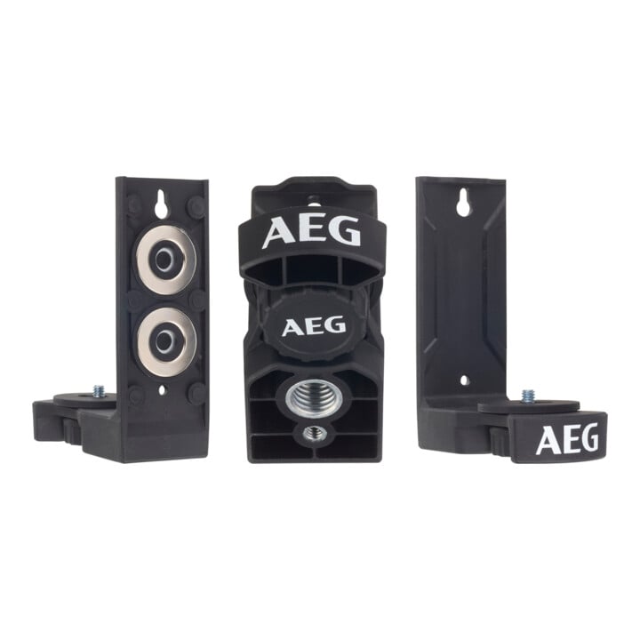AEG kruislijnlaser CLR2-15B, 15 m, rood, incl. tas, 2x AA batterijen, muurbevestiging (magnetisch), klittenband