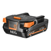 AEG Li-Ion, système GBS, 2,0 Ah, Type de batterie, tension de batterie: AS18 V