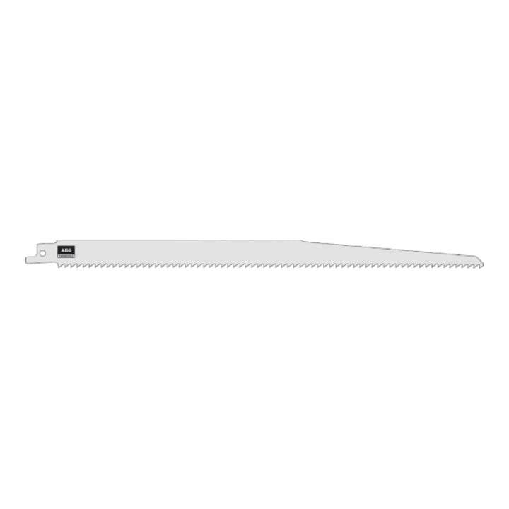 AEG reciprozaagblad hout - ideaal voor rechte, snelle zaagsneden, 300 x 4,2 mm, voor het snel zagen van hout en kunststof, invalzaagsnede 6-250 mm, 2 st.
