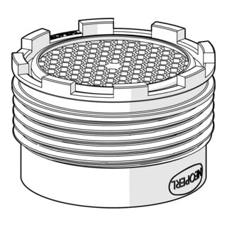 Aérateur de cache Hansa M18.5 x 1 A TJ