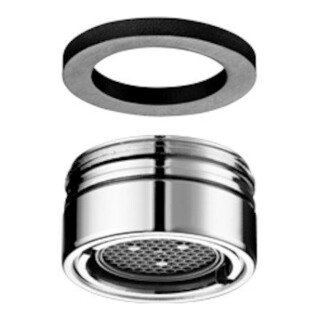 Aérateur Schell UNIVERSEL anti-vol M24x1, chromé