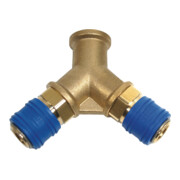 Aerotec 2-voudige verdeler - 3/8 inch IT - 2x koppeling-1
