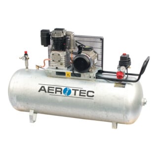 Aerotec 550-200 Z PRO horizontaal - 400 Volt gegalvaniseerd keteltank