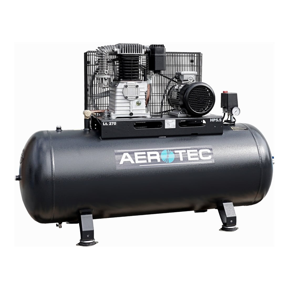 Aerotec 650-270 PRO-10 Bar, compressore orizzontale a pistoni K25