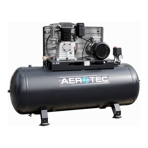 Aerotec 650-270 PRO-10 Bar horizontale K25 zuigercompressor
