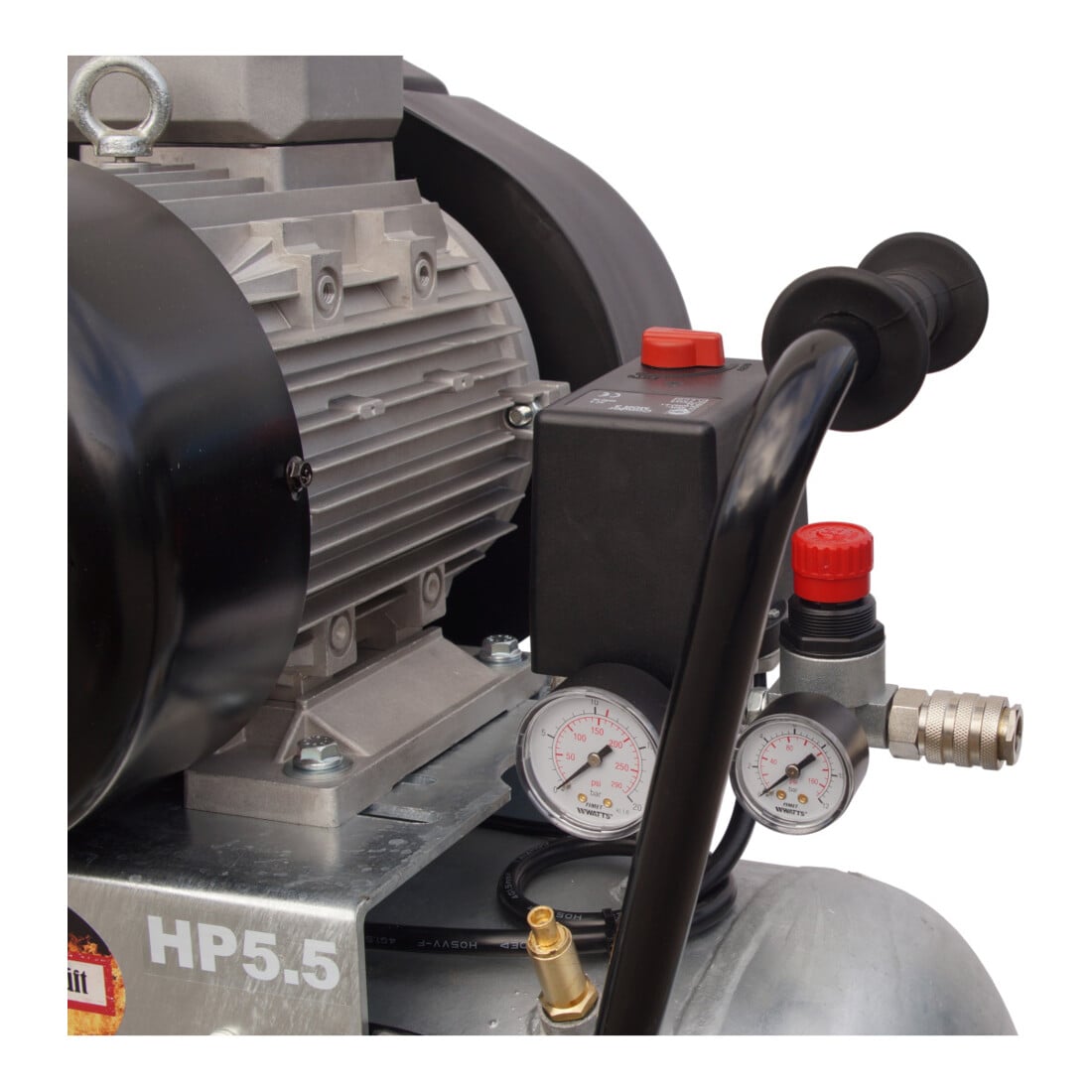 Aerotec 780-90 Z PRO - 400 Volt gegalvaniseerde oliegesmeerde compressor