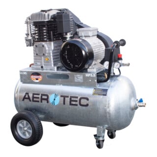 Aerotec 780-90 Z PRO - 400 Volt verzinkt Kompressor ölgeschmiert