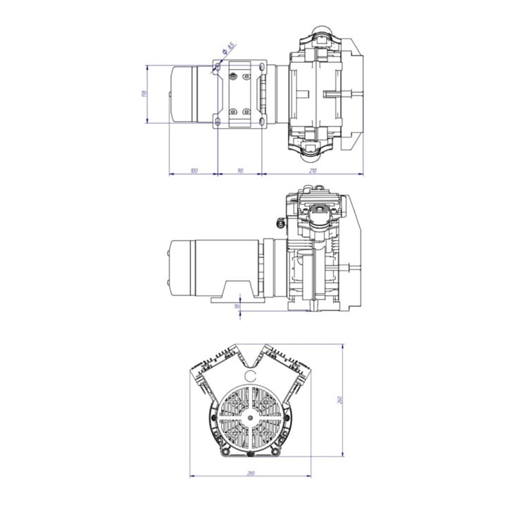 Aerotec Aggregat EXTREME 3 0,8 kW 24 V