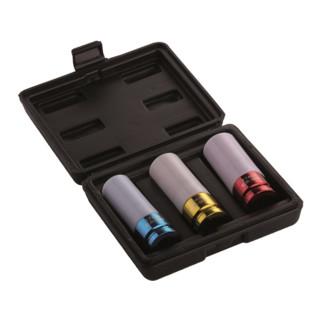 Aerotec Avvitatore a percussione 1/2",  set di dadi cambio ruota