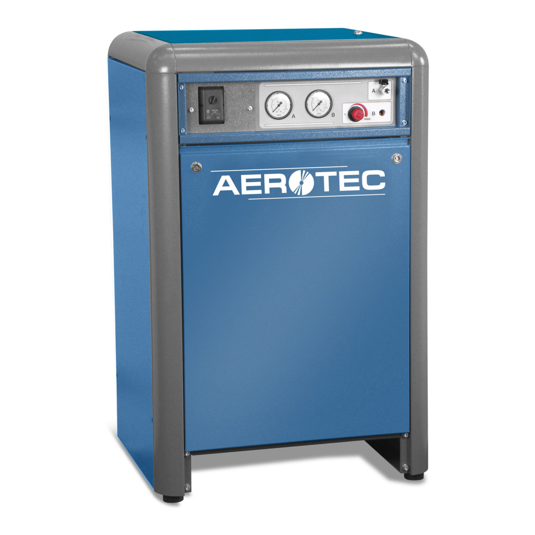 Aerotec Compressore a cinghia trapezoidale Silent Basis PRO B-AK25-10, 3 KW- 10 Bar