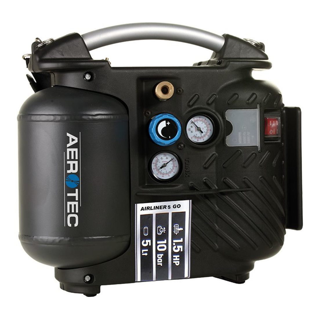 Aerotec Compressore Airliner 5 GO 200 l/min 1,1 kW 5 l