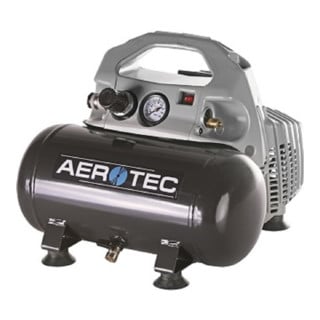 Aerotec Compressore Airliner Silent 140 l/70 l/6 l/8 bar/0,4 kW portatile 230 V 50 Hz