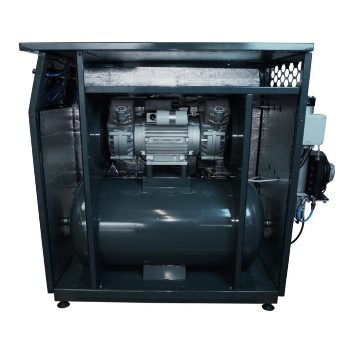 Aerotec Dentalkompressor AEROMEDIC XTR 4D-90 Supersil 230V mit Trockner