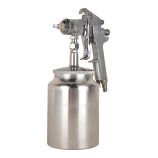 AEROTEC Farbspritzpistole HVLP mit Saugbecher
