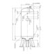 Aerotec Druckluftkessel 90 L stehend - 10 bar gepulvert ohne Anbausatz