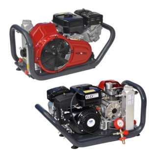 Aerotec hogedruk-/ademluchtcompressor ATLANTIC G 100 - 330 bar