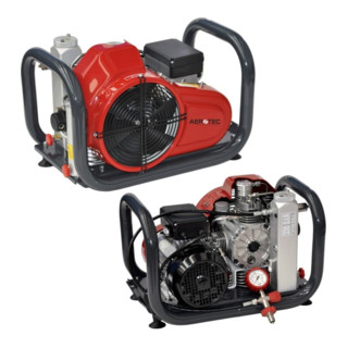 Aerotec hogedruk/ademluchtcompressor ATLANTIC P 100/1 - 225 bar