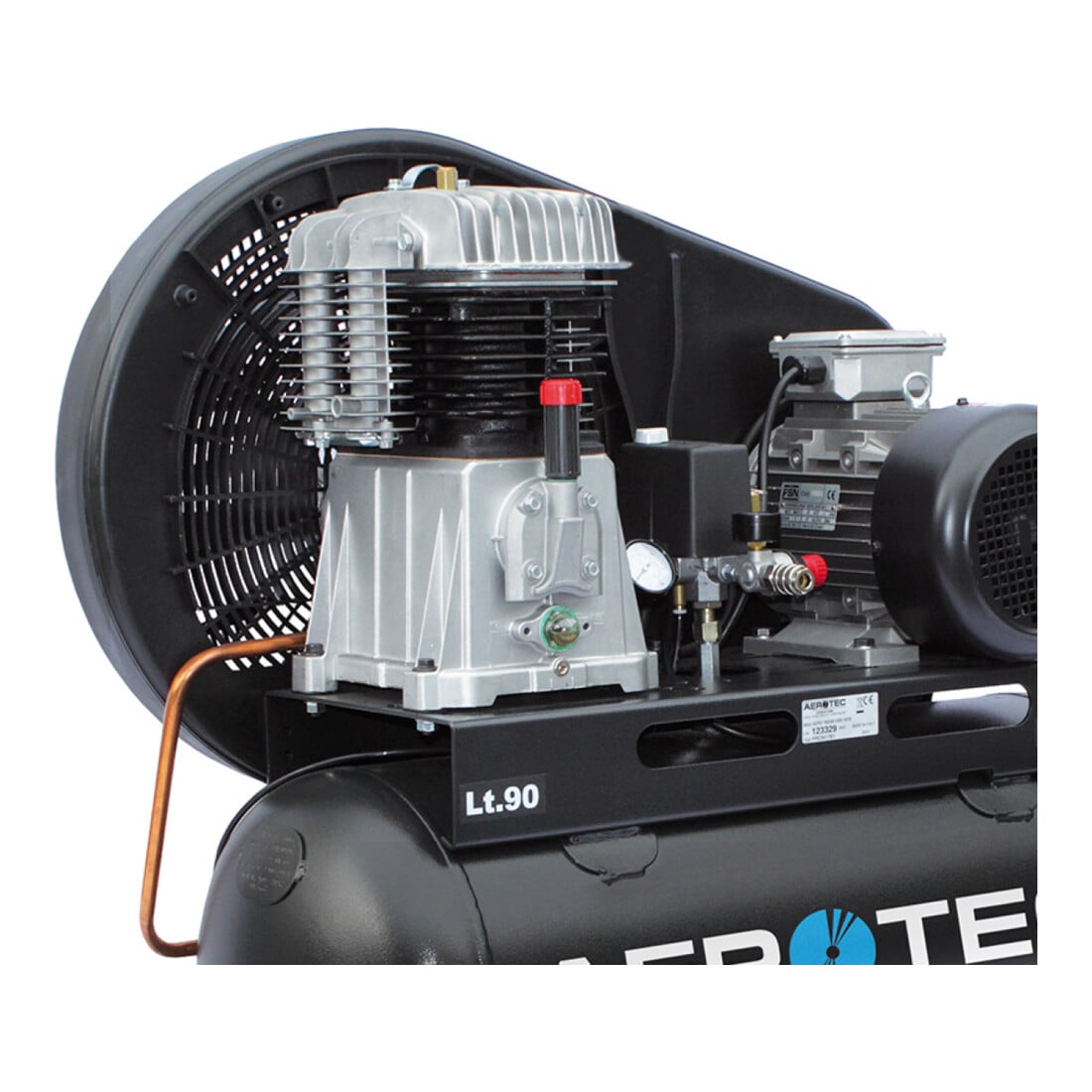 Aerotec Industrie-Kolbenkompressor, ölgeschmiert, 895-90 PRO - 400 V